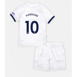 Tottenham Hotspur James Maddison #10 Replika Babytøj Hjemmebanesæt Børn 2023-24 Kortærmet (+ Korte bukser)